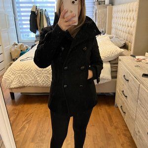 Aritzia Babaton double breasted peacoat